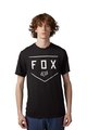 FOX Cycling short sleeve t-shirt - SHIELD - black