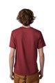 FOX Cycling short sleeve t-shirt - SHIELD - bordeaux