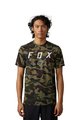 FOX Cycling short sleeve t-shirt - VZNS CAMO - green/black/brown