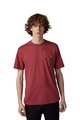 FOX Cycling short sleeve t-shirt - HINKLEY PREMIUM - bordeaux