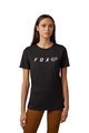 FOX Cycling short sleeve t-shirt - ABSOLUTE LADY - black