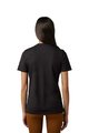 FOX Cycling short sleeve t-shirt - ABSOLUTE LADY - black