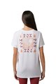 FOX Cycling short sleeve t-shirt - HINKLEY LADY - white