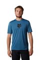 FOX Cycling short sleeve jersey - RANGER TRU DRI - blue