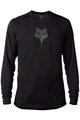 FOX Cycling summer long sleeve jersey - RANGER TRU DRI - black