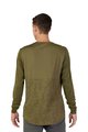 FOX Cycling summer long sleeve jersey - RANGER TRU DRI - green