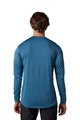 FOX Cycling summer long sleeve jersey - RANGER TRU DRI - blue