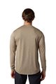 FOX Cycling summer long sleeve jersey - RANGER TRU DRI - brown