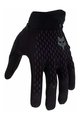 FOX Cycling long-finger gloves - DEFEND - black