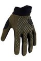 FOX Cycling long-finger gloves - DEFEND - green