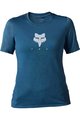 FOX Cycling short sleeve jersey - RANGER TRU DRI LADY - blue