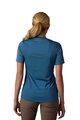 FOX Cycling short sleeve jersey - RANGER TRU DRI LADY - blue