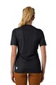 FOX Cycling short sleeve jersey - RANGER MOTH LADY - black