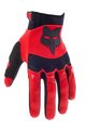 FOX Cycling long-finger gloves - DIRTPAW - black/red