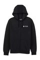 FOX Cycling hoodie - ABSOLUTE FLEECE ZIP - black