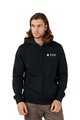 FOX Cycling hoodie - ABSOLUTE FLEECE ZIP - black
