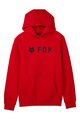 FOX Cycling hoodie - ABSOLUTE FLEECE PO - red