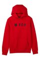 FOX hoodie - ABSOLUTE FLEECE PO - red