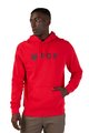 FOX Cycling hoodie - ABSOLUTE FLEECE PO - red