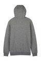 FOX hoodie - FOX HEAD FLEECE PO - grey