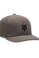FOX Cycling hat - FOX HEAD SELECT FLEXFIT - black/anthracite