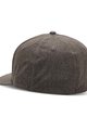 FOX Cycling hat - FOX HEAD SELECT FLEXFIT - black/anthracite