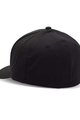 FOX Cycling hat - NON STOP TECH FLEXFIT - black