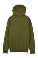 FOX hoodie - NON STOP FLEECE PO - green