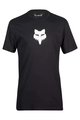 FOX Cycling short sleeve t-shirt - FOX HEAD PREMIUM - black