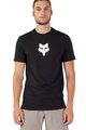 FOX Cycling short sleeve t-shirt - FOX HEAD PREMIUM - black