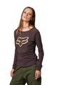 FOX Cycling long sleeve t-shirt - BOUNDARY LADY - brown