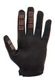 FOX Cycling long-finger gloves - RANGER LADY - black/bordeaux