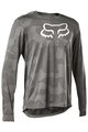 FOX Cycling winter long sleeve jersey - RANGER - grey