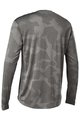 FOX Cycling winter long sleeve jersey - RANGER - grey