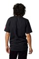 FOX Cycling short sleeve t-shirt - DETONATE PREMIUM - black
