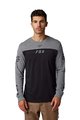 FOX Cycling long sleeve t-shirt - EFEKT - black/grey