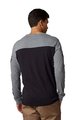 FOX Cycling long sleeve t-shirt - EFEKT - black/grey