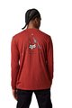 FOX Cycling long sleeve t-shirt - FINISHER - red