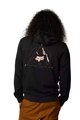 FOX Cycling hoodie - FINISHER - black