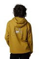 FOX Cycling hoodie - FINISHER - brown