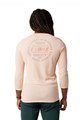 FOX Cycling short sleeve jersey - RANGER 3/4 LADY - pink