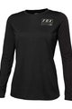 FOX Cycling summer long sleeve jersey - RANGER LADY - black