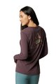FOX Cycling long sleeve t-shirt - FINISHER LADY - purple