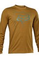 FOX Cycling winter long sleeve jersey - RANGER TRED - brown