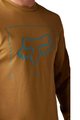 FOX Cycling winter long sleeve jersey - RANGER TRED - brown