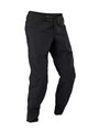 FOX Cycling long trousers withot bib - DEFEND 3-LAYER WATER - black