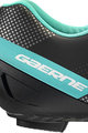 GAERNE Cycling shoes - CARBON TORNADO LADY - black/light blue