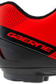 GAERNE Cycling shoes - HURRICANE MTB - red/black