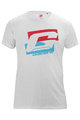 GAERNE Cycling short sleeve t-shirt - FACTORY  - white