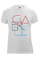 GAERNE Cycling short sleeve t-shirt - AT YOUR FEET  - white